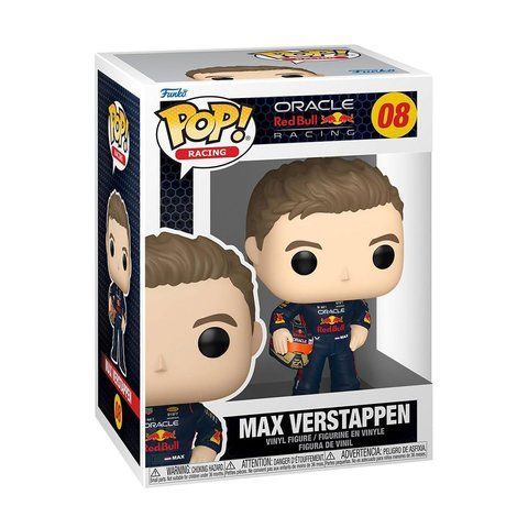 Ігрова фігурка Funko POP! серії Формула-1 - Макс Ферстаппен з шоломом 80580 фото
