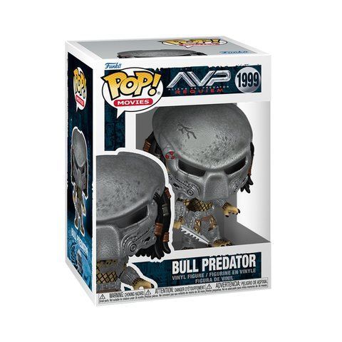 Ігрова фігурка Funko POP! серії Чужі проти Хижака S3 - Хижак (Bull) 90243 фото