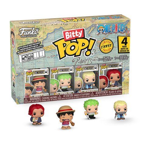 Набір ігрових фігурок Bitty POP! - Луффі (4 фігурки в ас.) 86892 фото