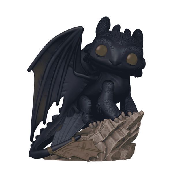 Ігрова фігурка Funko POP! серії Як приборкати дракона - Беззубик на скелі 86140 фото