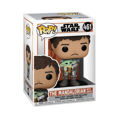 Ігрова фігурка Funko POP! - Мандалорець з Ґроґу 54525 фото