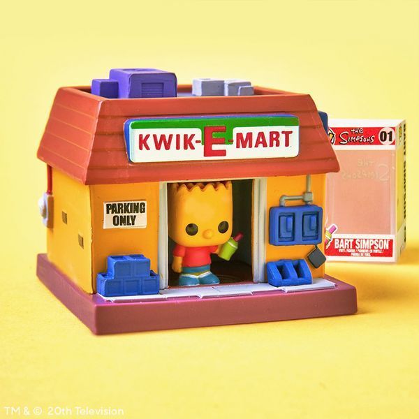 Набір фігурок Bitty Pop! Town - Барт Сімпсон і Квікі-Март 83684 фото