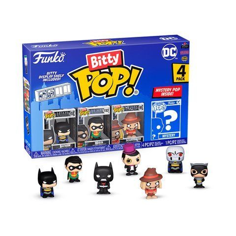 Набір ігрових фігурок Bitty Pop! серії DC (4 фігурки асорт.) 76339 фото