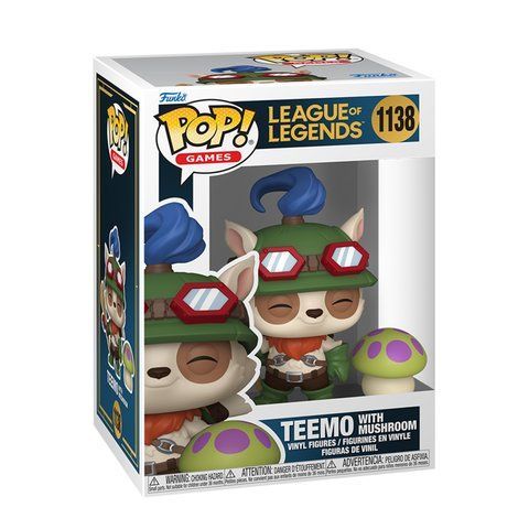 Набір ігрових фігурок Funko POP! серії Ліга Легенд - Тімо з Отруйною пасткою 86113 фото